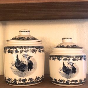 William James Farmyard Canisters